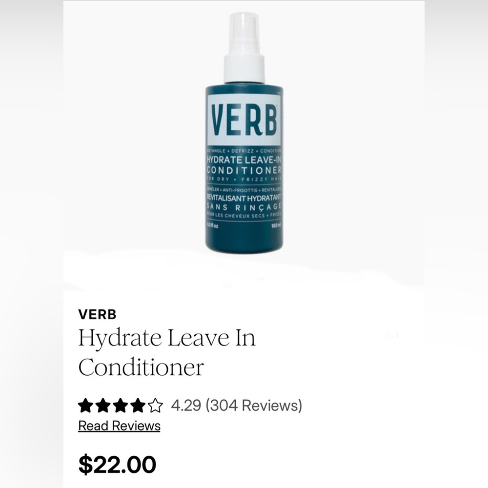 Verb Hydrate Leave-In Conditioner - Blue